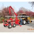 ATV timber trailer with crane,log trailers with crane